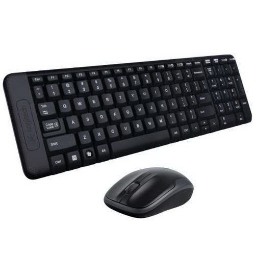 34307 LOGITECH MK220 KABLOSUZ SET MM Q TR USB SİYAH 920-003163 - Görsel 1