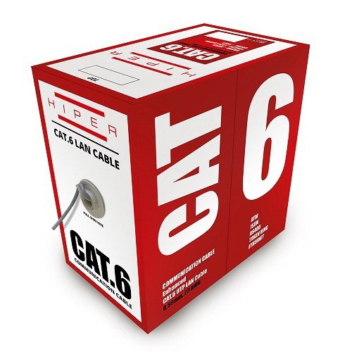 40874 HIPER CAT6 UTP 305mt 23AWG KABLO - Görsel 1