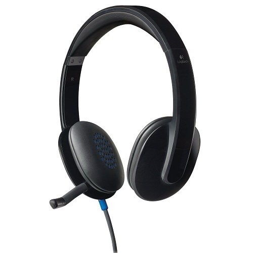 54177 LOGITECH H540 USB KABLOLU KULAKLIK SİYAH 981-000480 - Görsel 1