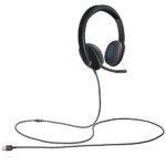 LOGITECH H540 USB KABLOLU KULAKLIK SİYAH 981-000480 - Görsel 3