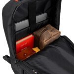 PLM BERGAMIN NOTEBOOK SIRT ÇANTASI SİYAH 15.6" - Görsel 11