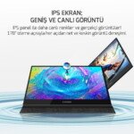 EZCOOL LITE E15 15,6’’ NON TOUCH 60HZ FHD PORTABLE - Görsel 2