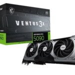 MSI GEFORCE RTX 5090 32G VENTUS 3X OC GDRR7 512B DX12 PCIE 5.0 X16 (3XDP 1XHDMI)