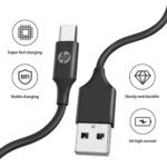 HP DHC-TC101-1M USB3.0 TYPE-C KABLO - Görsel 3