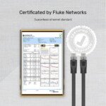 UNITEK CAT6 PATCH KABLO 1MT FLAT (C1809GBK) - Görsel 7