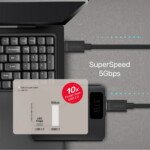 UNITEK TYPE-C HIZLI ŞARJ KABLOSU 1MT 60W(Y-C477BK) - Görsel 2