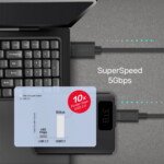 UNITEK USB3.0 TO USB-C ŞARJ 1.5MT (C14103BK-1.5M) - Görsel 4