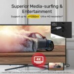 UNITEK USB-C 3.2 KABLO 1MT 10GBPS 4K (C14082ABK) - Görsel 4