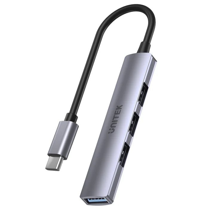 68079f80606e63.72985289_ipqfemglhnkjo UNITEK TYPE-C TO 4 PORT USB (USB3.0+USB2.0) H1208B - Görsel 1