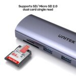 UNITEK USB-C 9in1 UNIVERSAL DOCK STATION (D1113A) - Görsel 10