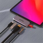 UNITEK USB-C 4in1 UNIVERSAL DOCKING IPAD (D1070A) - Görsel 7