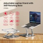 UNITEK 360D METAL 10-16” NOTEBOOK STAND (OT180SL) - Görsel 3