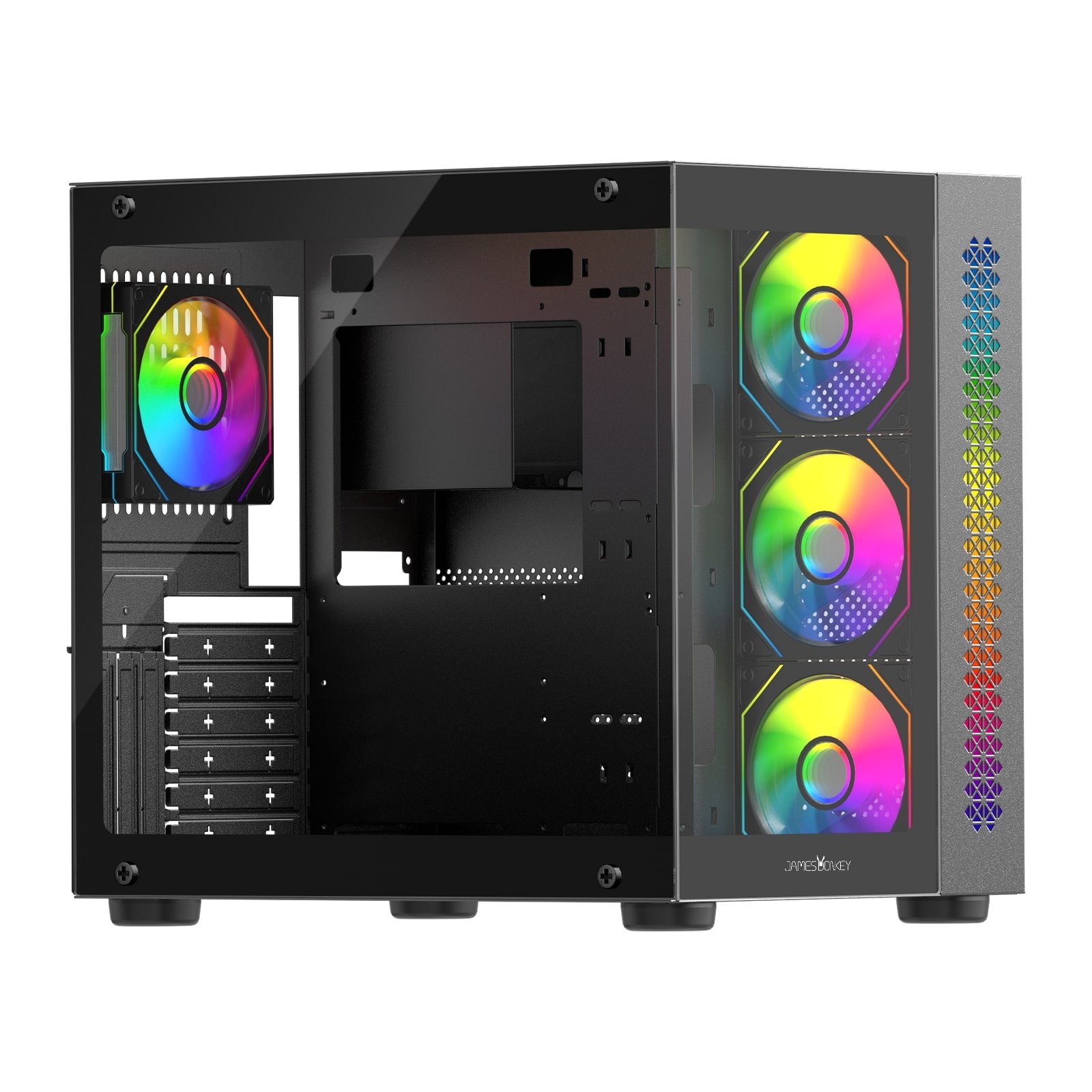 68187da97ca255.21104933_iklnofhepjqmg JAMES DONKEY STARK S800 4X ARGB GAMING KASA 650W - Görsel 1