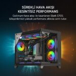 JAMES DONKEY STARK S700 650W SIYAH GAMING KASA - Görsel 6