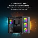 JAMES DONKEY STARK S800 4X ARGB GAMING KASA 650W - Görsel 6