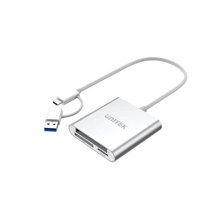 682c49a207ea10.05276385_mjolfkihpgnqe UNITEK USB-C KART OKUYUCU SD/CF/MICROSD (Y-9313D) - Görsel 1