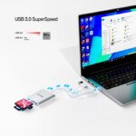 UNITEK USB-C KART OKUYUCU SD/CF/MICROSD (Y-9313D) - Görsel 5