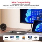 UNITEK HDMI TO VGA DÖNÜŞTÜRÜCÜ 1080P&60Hz(Y-6333C) - Görsel 7