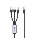 UNITEK TYPE-C 3in1 ŞARJ 1.5MT 20W (C14101BK-1.5M) - Görsel 2