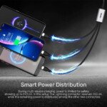 UNITEK TYPE-C 3in1 ŞARJ 1.5MT 20W (C14101BK-1.5M) - Görsel 6