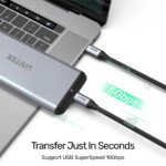 UNITEK USB-C 3.2 KABLO 2MT 5GBPS 4K (C14091ABK) - Görsel 5