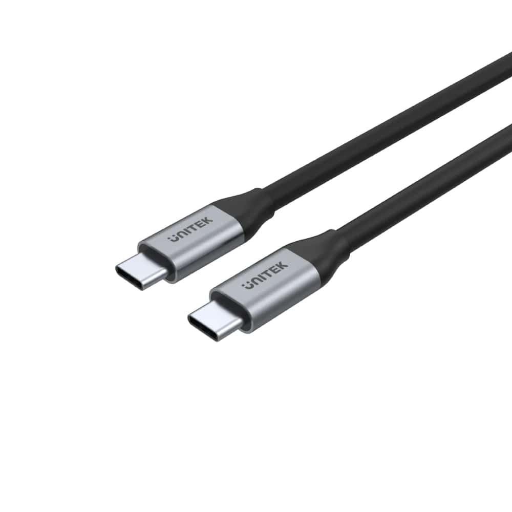 68370f5c63e4b4.47513919_elqpfgojknmih UNITEK USB-C 3.2 KABLO 2MT 5GBPS 4K (C14091ABK) - Görsel 1