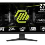 27 MSI MAG 272F 0.5MS 200HZ FHD IPS MONITOR