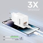 Unitek 20W Hızlı Şarj Adaptörü 1*USB-C (P1124ABK-EU) - Görsel 7