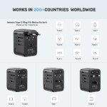 Unitek 65W Universal Travel Adaptör (P1122ABK01) - Görsel 9