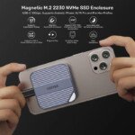 UNITEK MANYETİK NVMe SSDKUTUSU M.2 2230 S1244AGY01 - Görsel 3