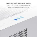 JAMES DONKEY STARK S700 650W BEYAZ GAMING KASA - Görsel 4