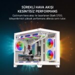 JAMES DONKEY STARK S700 650W BEYAZ GAMING KASA - Görsel 6