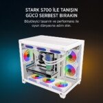 JAMES DONKEY STARK S700 750W BEYAZ GAMING KASA - Görsel 2