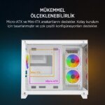 JAMES DONKEY STARK S700 750W BEYAZ GAMING KASA - Görsel 3