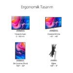 27 ASUS PA278CV IPS QHD 5MS 75HZ HDMI DP - Görsel 11