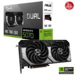 ASUS DUAL-RTX5070-O12G 192BIT GAMING VGA - Görsel 2