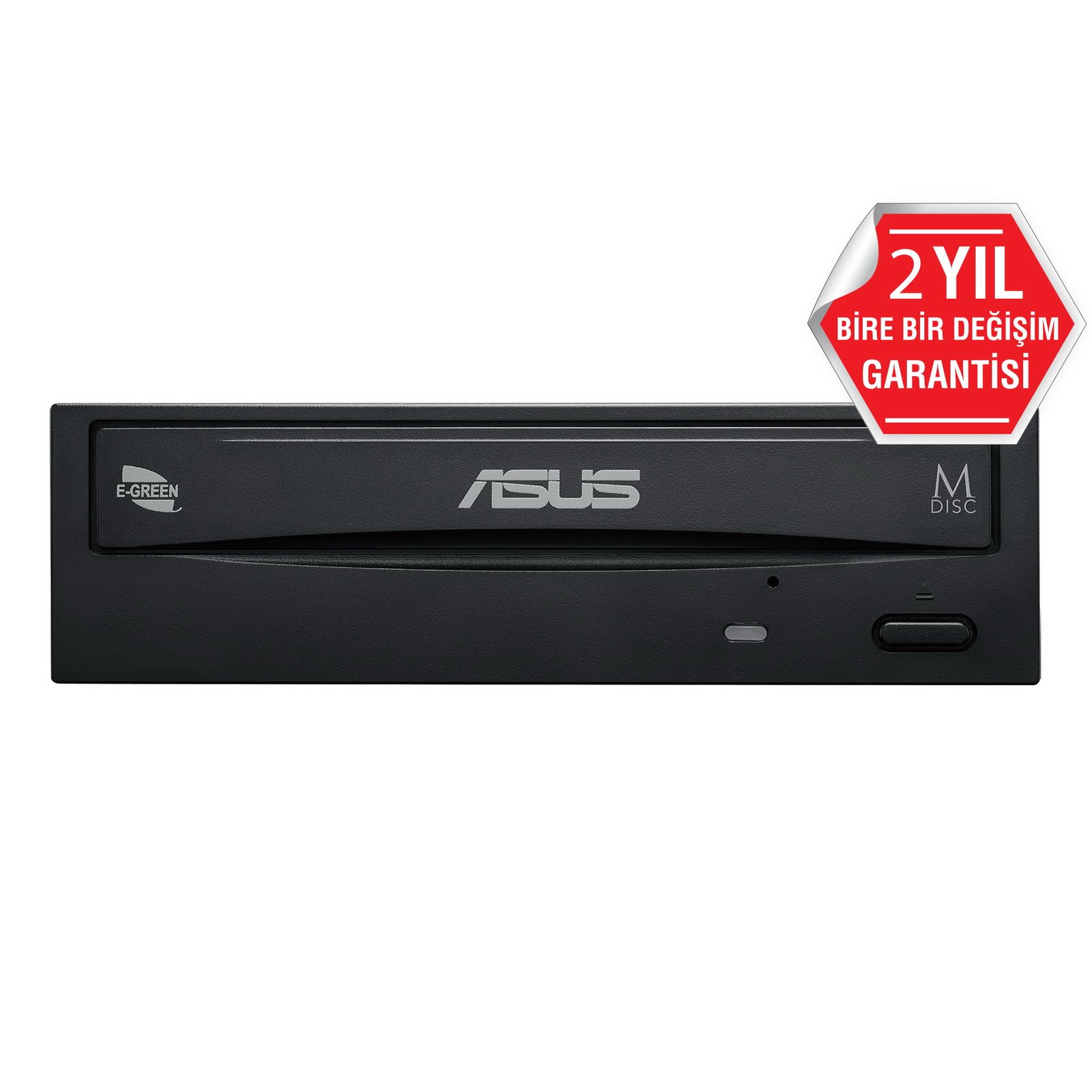 asus-dvd-rw-24d5mt-24x-sata-siyah-bulk-optik-suruculer-114050 ASUS DVD RW-24D5MT 24X SATA SİYAH BULK - Görsel 1