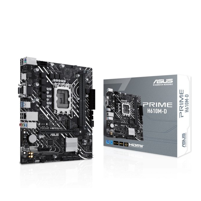 asus-prime-h610m-d-d5-matx-1700p-gaming-anakart-anakartlar-204542 ASUS PRIME H610M-D DDR5 5600MHz M.2 HDMI mATX 1700p - Görsel 1