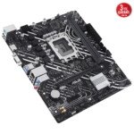 ASUS PRIME H610M-K ARGB DDR5 5600MHz M.2 HDMI VGA mATX 1700p - Görsel 5
