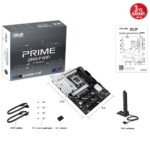 ASUS PRIME Z890-P WIFI DDR5 4XM2 USB3.2 RGB LAN ATX - Görsel 11