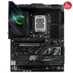 ASUS ROG STRIX Z890-F GAMING WIFI DDR5 5XM2 USB3.2 RGB LAN ATX - Görsel 2