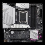 GIGABYTE B760M AORUS ELITE AX 5333MHz(OC) DDR5 M.2 mATX 1700p - Görsel 2