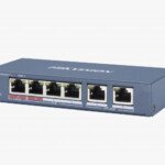 HIKVISION DS-3E0106P-E/M 4XFE+2XFE 35W POE SWITCH