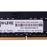 32GB DDR4 3200Mhz SODIMM 1.2V HLV-SOPC25600D4/32G HI-LEVEL