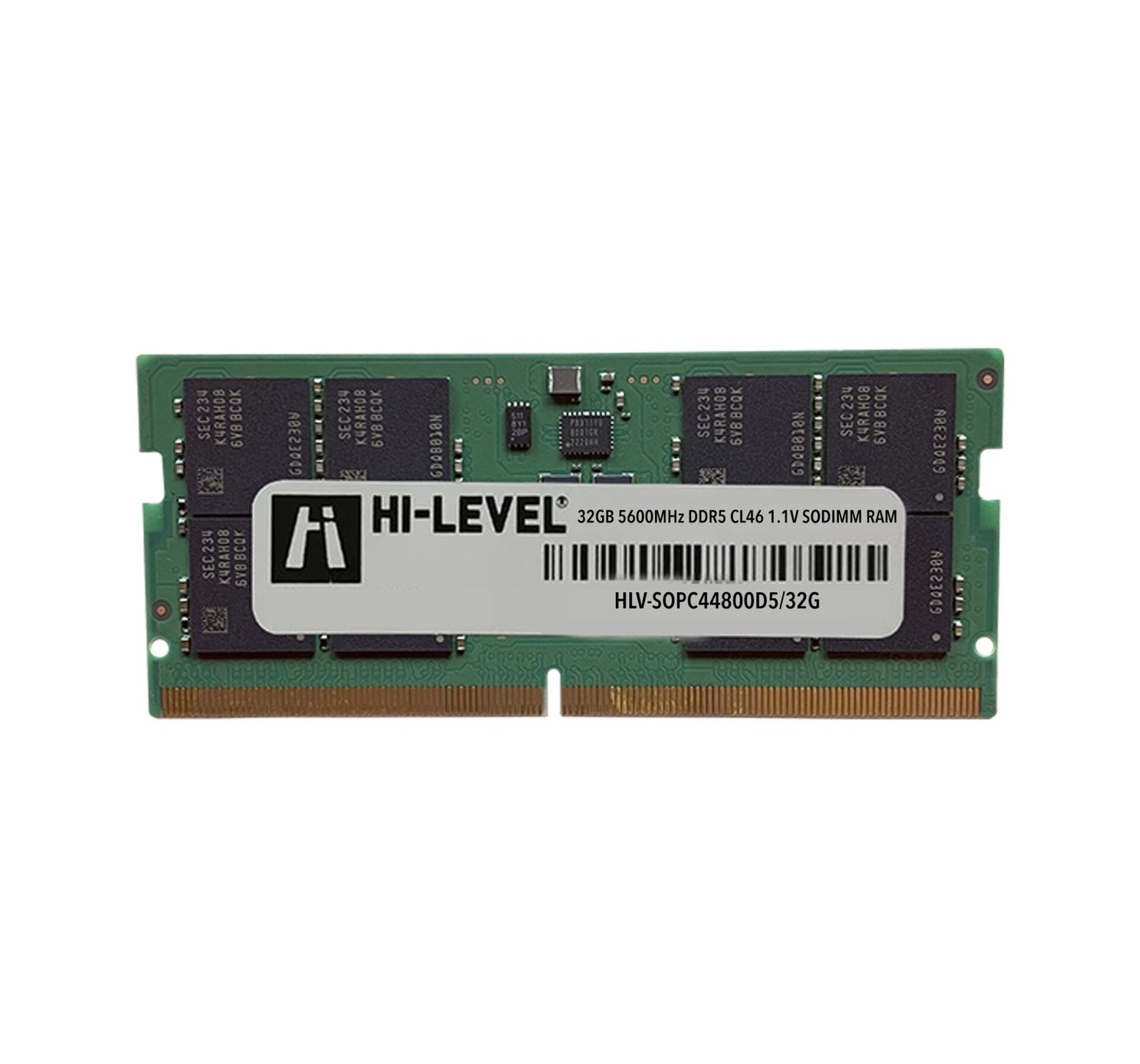 hilevel-32gb-ddr5-5600mhz-sodimm-1-1v-hlv-sopc44800d5-32g-bellekler-188403 32GB DDR5 5600Mhz SODIMM 1.1V HLV-SOPC44800D5/32G - Görsel 1