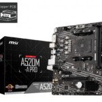 MSI A520M-A PRO DDR4 4600/1866Mhz M.2 mATX AM4