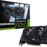 MSI GEFORCE RTX 5050 8G GAMING OC GDDR6 128B DX12 PCIE 5.0 X16 (3XDP 1XHDMI)