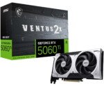 MSI GEFORCE RTX 5060 TI 8G VENTUS 2X OC PLUS 8GB GDDR7 128B DX12 PCIE 5.0 X16 (3XDP 1XHDMI)