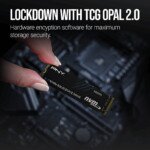 PNY CS2150 2TB  10200/8500 NVMe PCIe Gen5x4 M.2 SSD (M280CS2150-2TB-TB) - Görsel 3