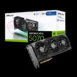 PNY RTX 5070 OC 12GB GDDR7 192Bit (VCG507012TFXPB1-O) Ekran Kartı - Görsel 8